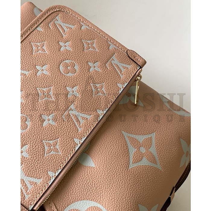 L0vis Vvtt0n LV Women CarryAll PM Bag Pink Beige Embossed S*pple Grained Cowhide Leather Master Quality