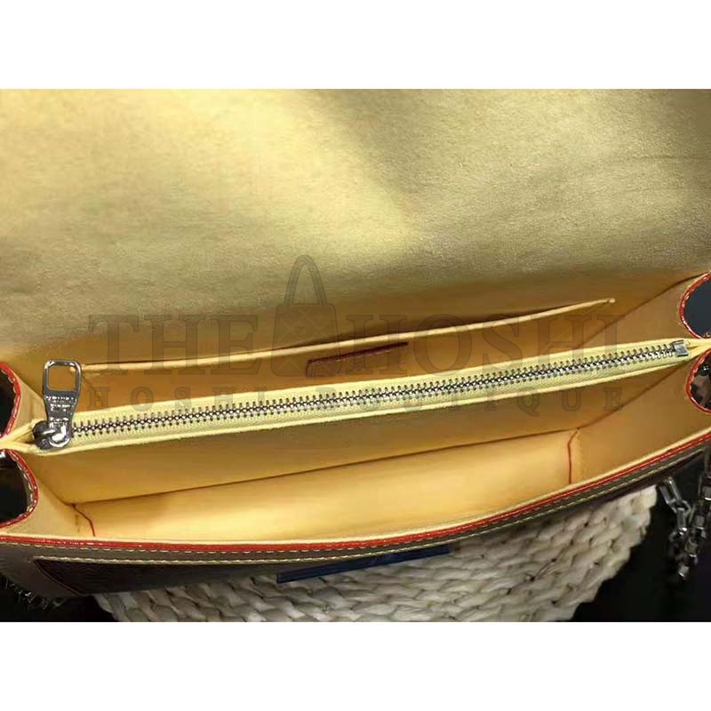 L0vis Vvtt0n LV Women Dauphine MM Handbag in Monogram Canvas-Pink Master Quality