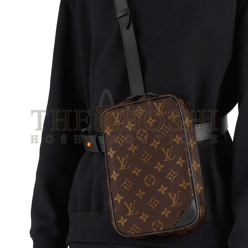 L0vis Vvtt0n LV Men Utility Side Bag Monogram Coated Canvas Master Quality