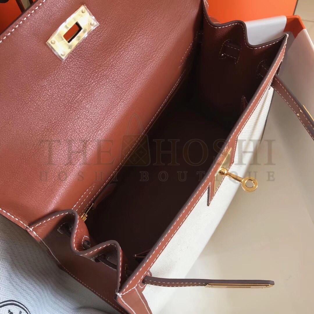 H**me5 Kelly 28cm Sellier Bag In Canvas With Barenia Leather Master Quality