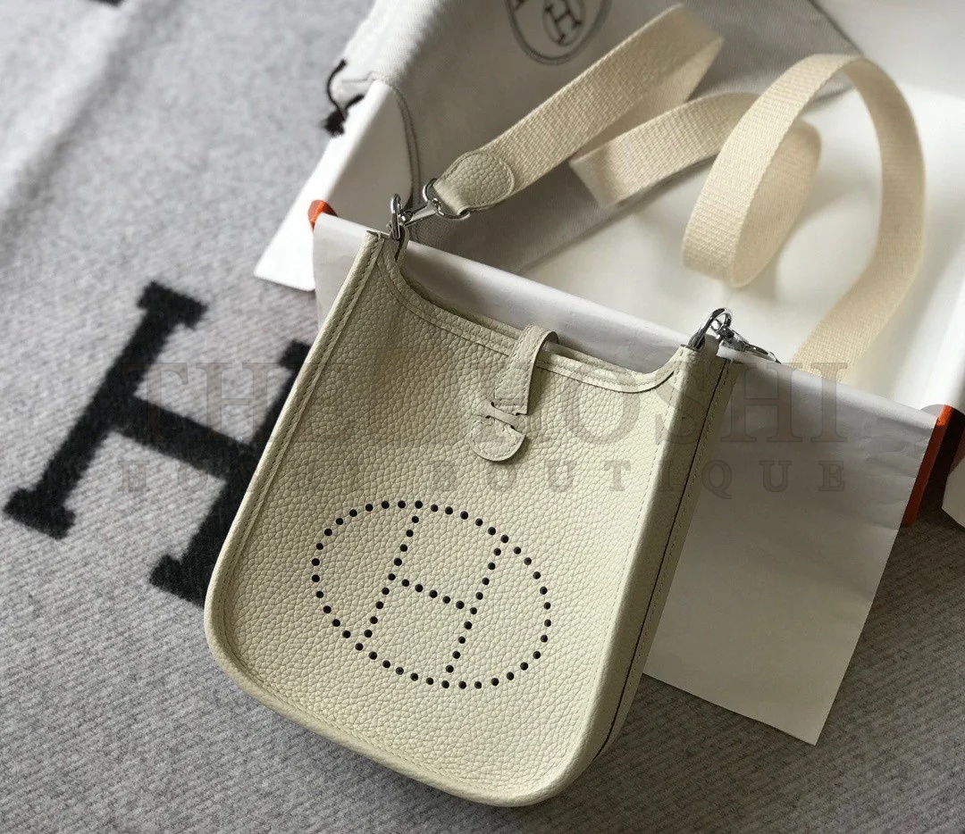 H**me5 Evelyne III Mini Bag In Beton Clemence Leather Master Quality