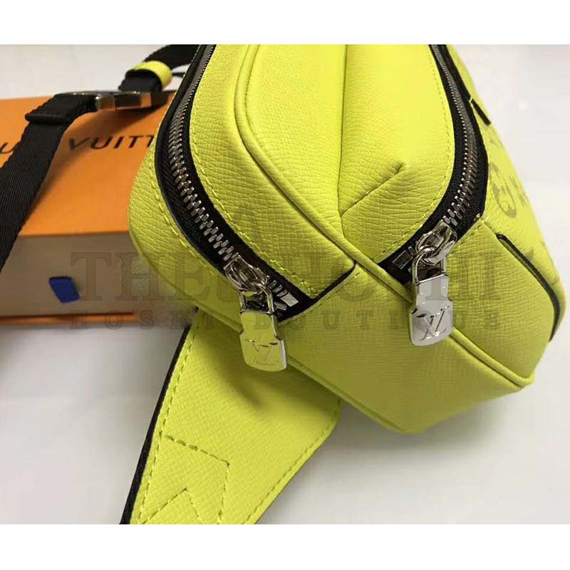 L0vis Vvtt0n LV Men Outdoor Bumbag in Monogram Canvas-Lime Master Quality