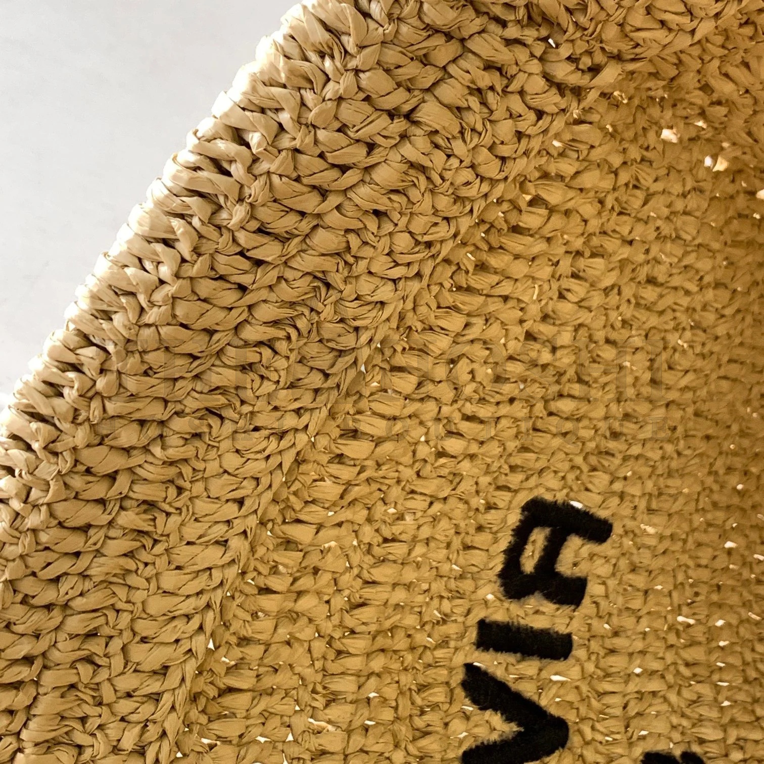 Sa1nt Lau*nt Rive Gauche Tote Bag in Beige Raffia Crochet Master Quality