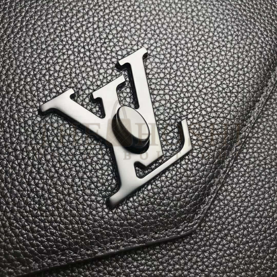 L0vis Vvtt0n LV Women Mylockme Bag Soft Grained Calfskin-Black Master Quality