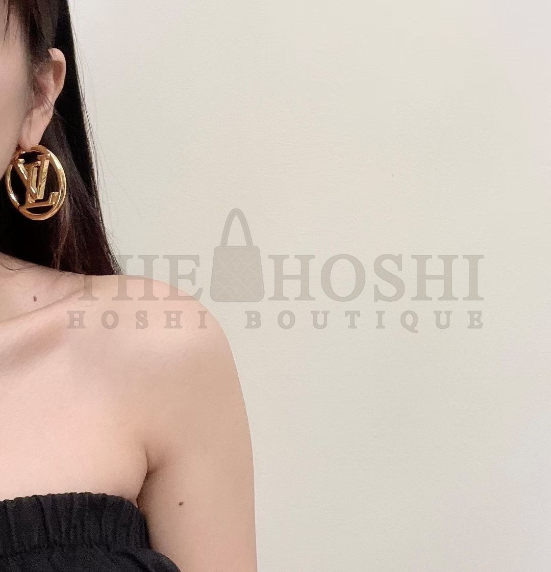 L0vis Vvtt0n Hoop Earrings LV size:4cm Master Quality