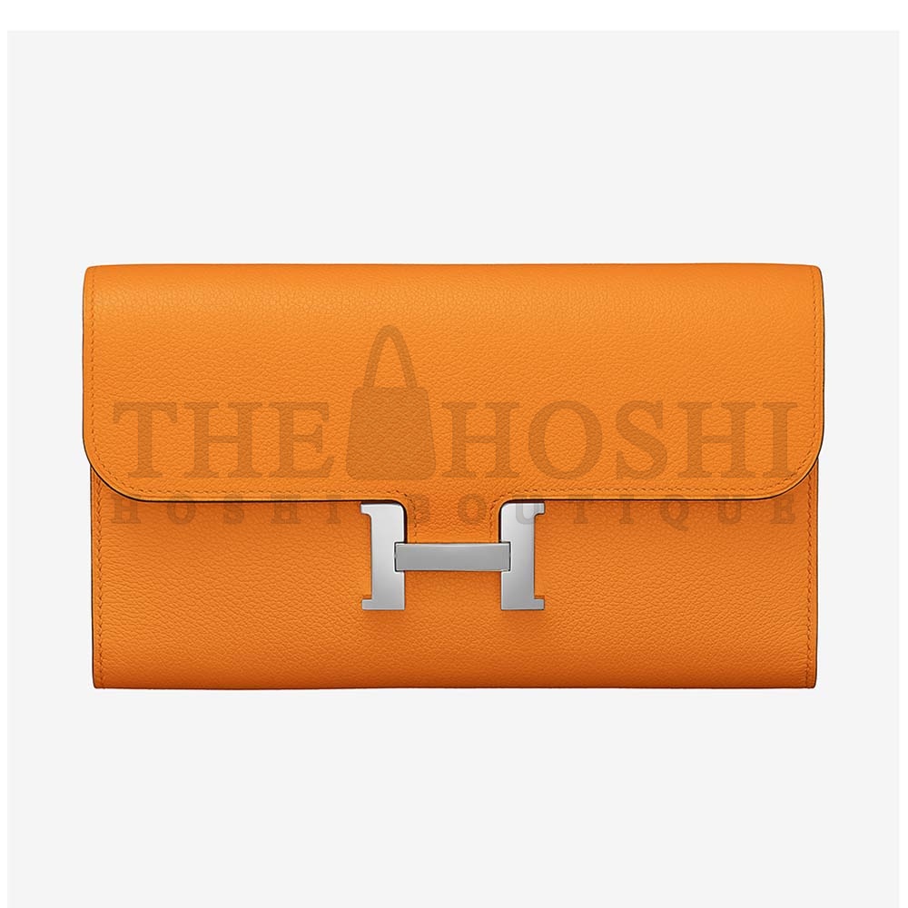 H**me5 Women Constance Long Wallet in Calfskin Leather Master Quality