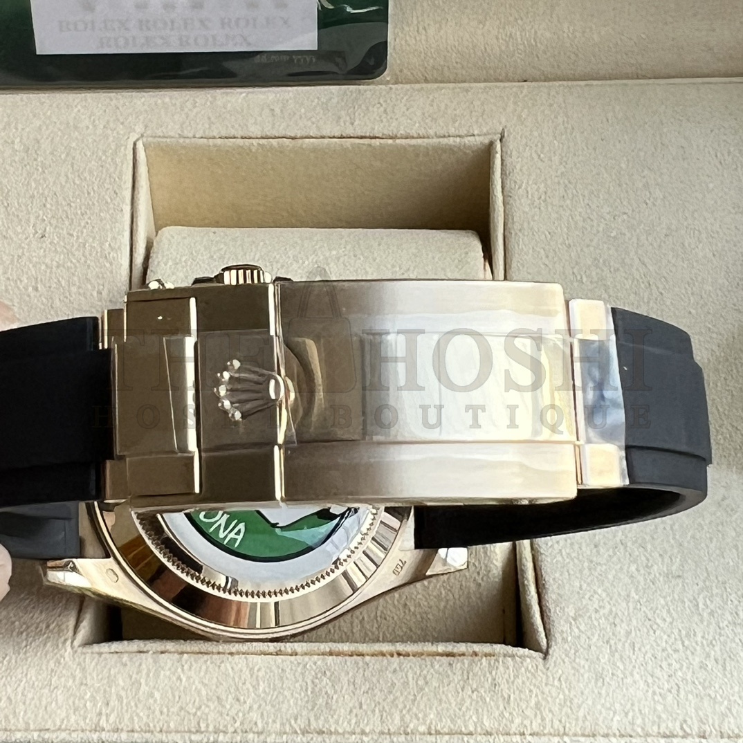 R01ex Cosmograph Daytona Steel Bezel Black Dial Men