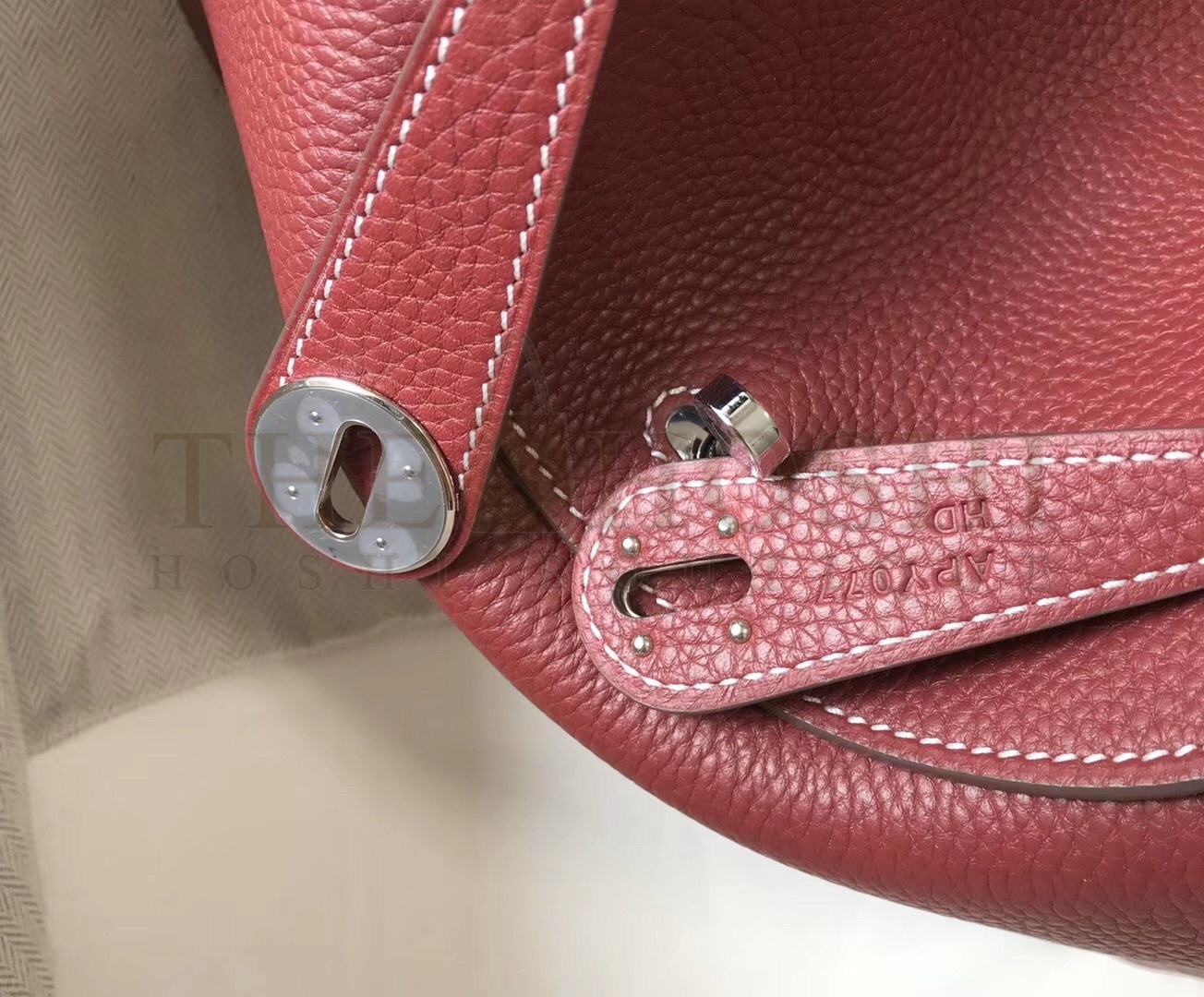 H**me5 Lindy 26cm Bag In Bordeaux Clemence With PHW Master Quality