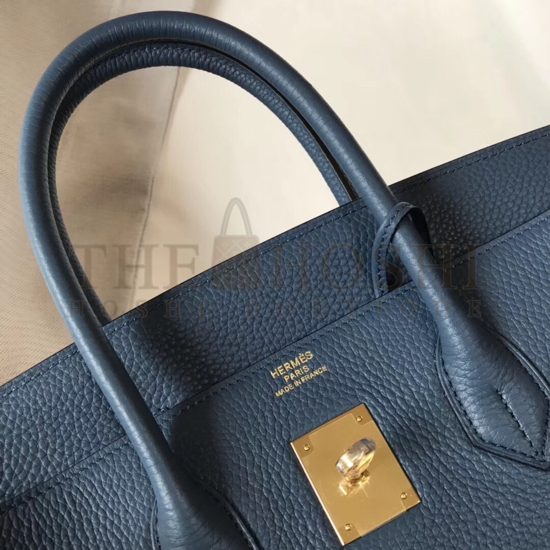 H**me5 Blue Agate Clemence Birkin 30cm Bag Master Quality