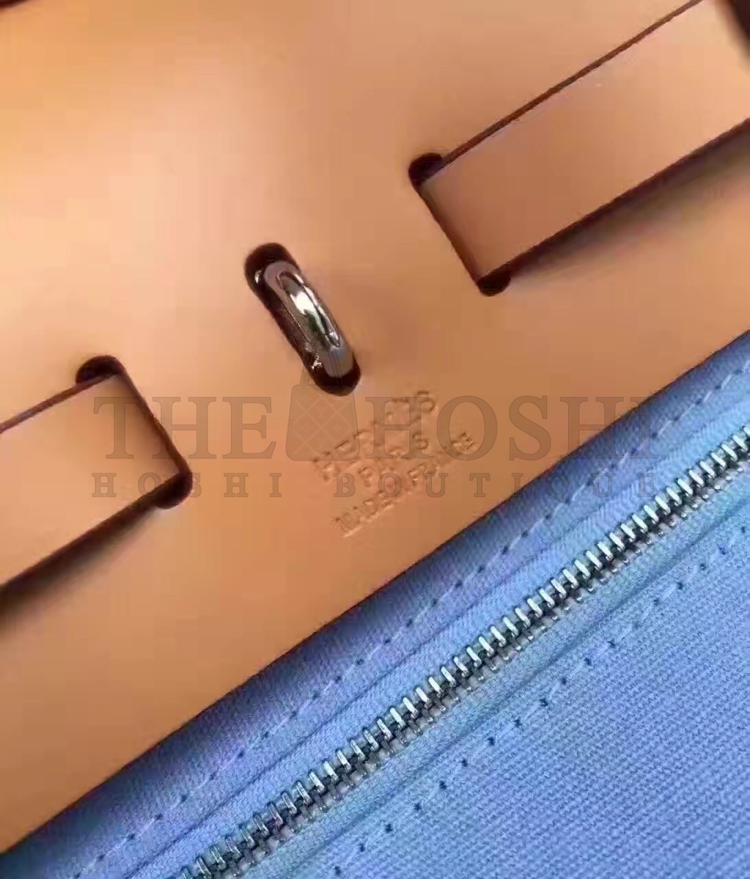 H**me5 Herbag Zip PM 31cm Bag In Celeste Canvas Master Quality