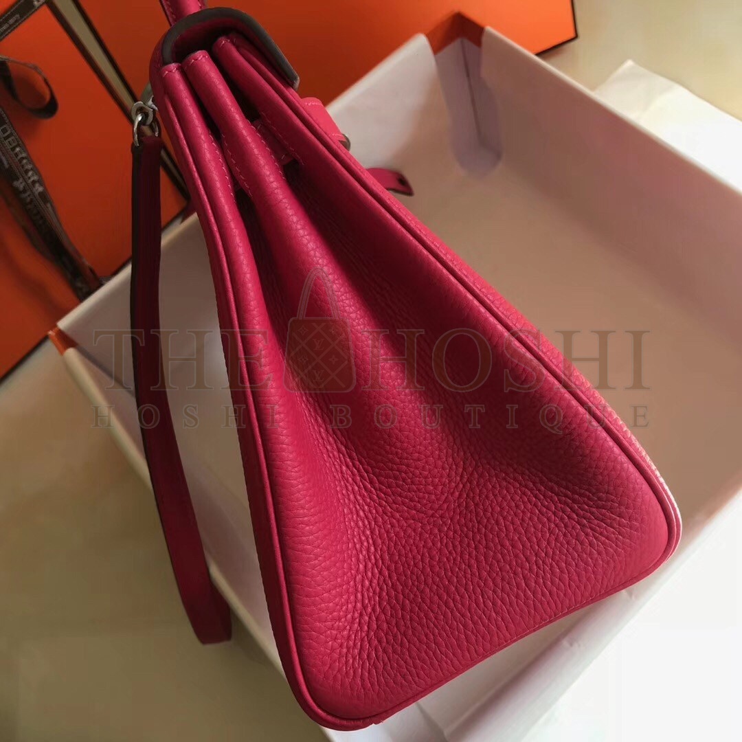 H**me5 Rose Red Clemence Kelly 32cm Retourne Bag Master Quality