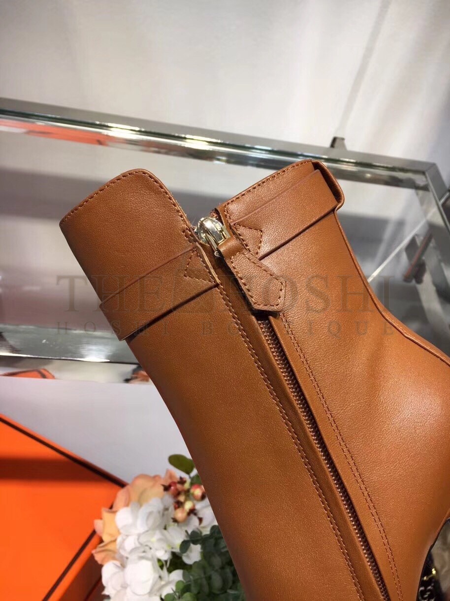 H**me5 Camel Joueuse Ankle Boots Master Quality