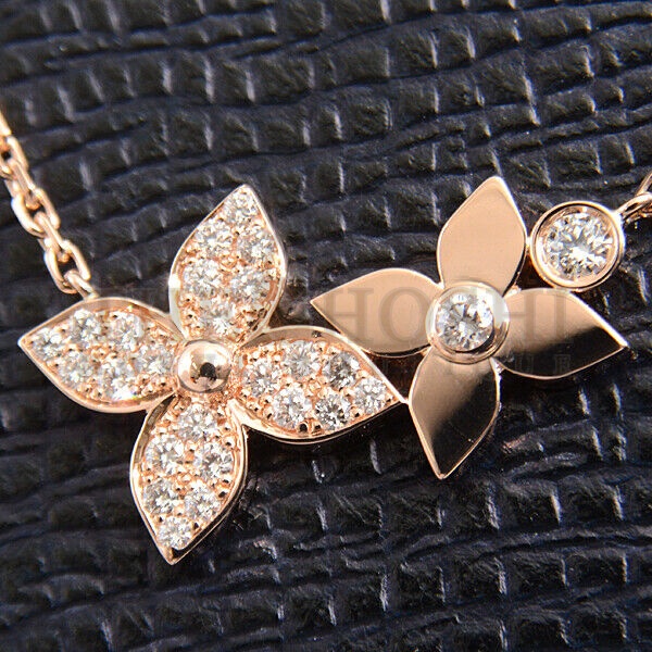 LV Star Blossom pendant, pink gold and D1am0nds necklace Q93522 Master Quality