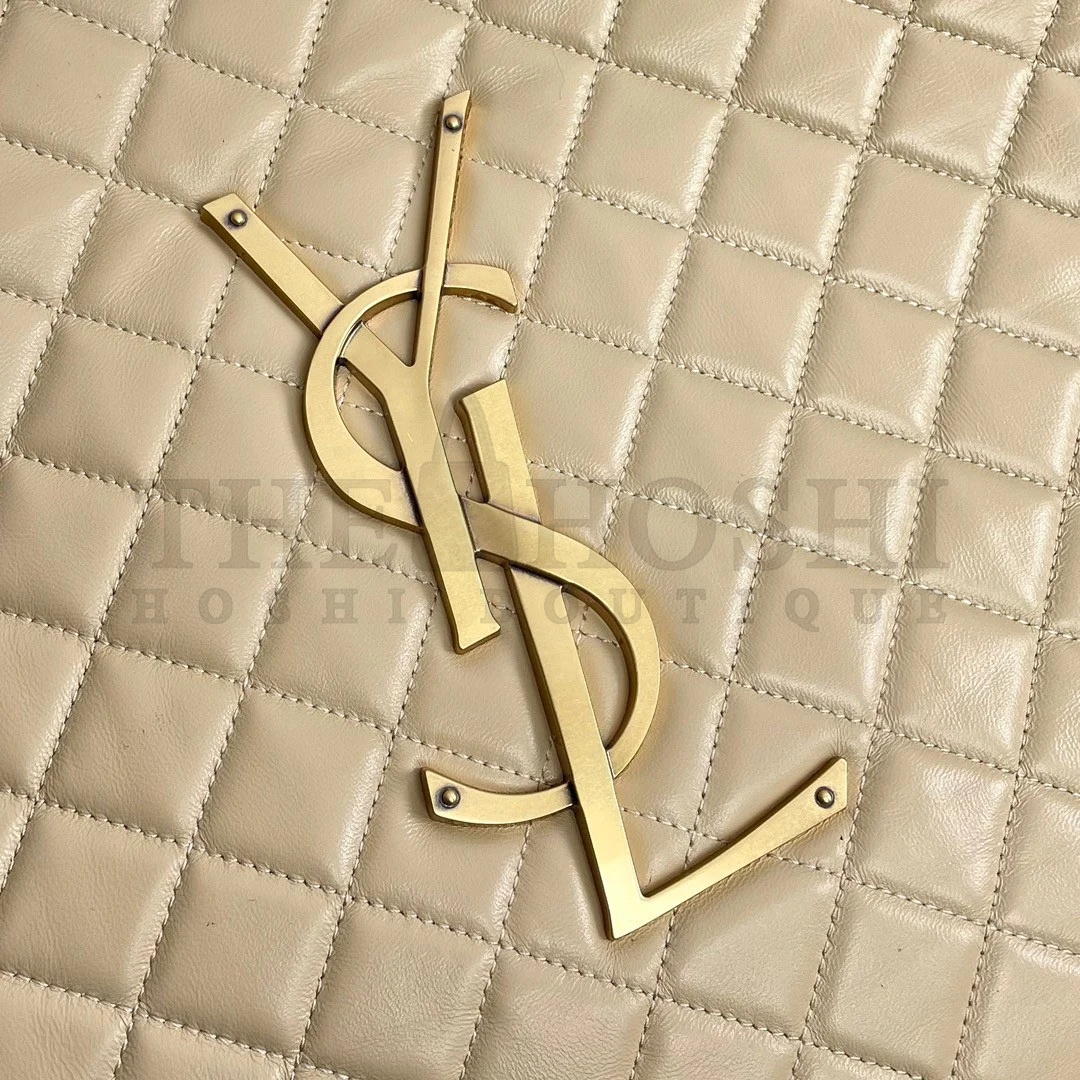Sa1nt Lau*nt Icare Maxi Shopping Bag In Beige Quilted Lambskin Master Quality