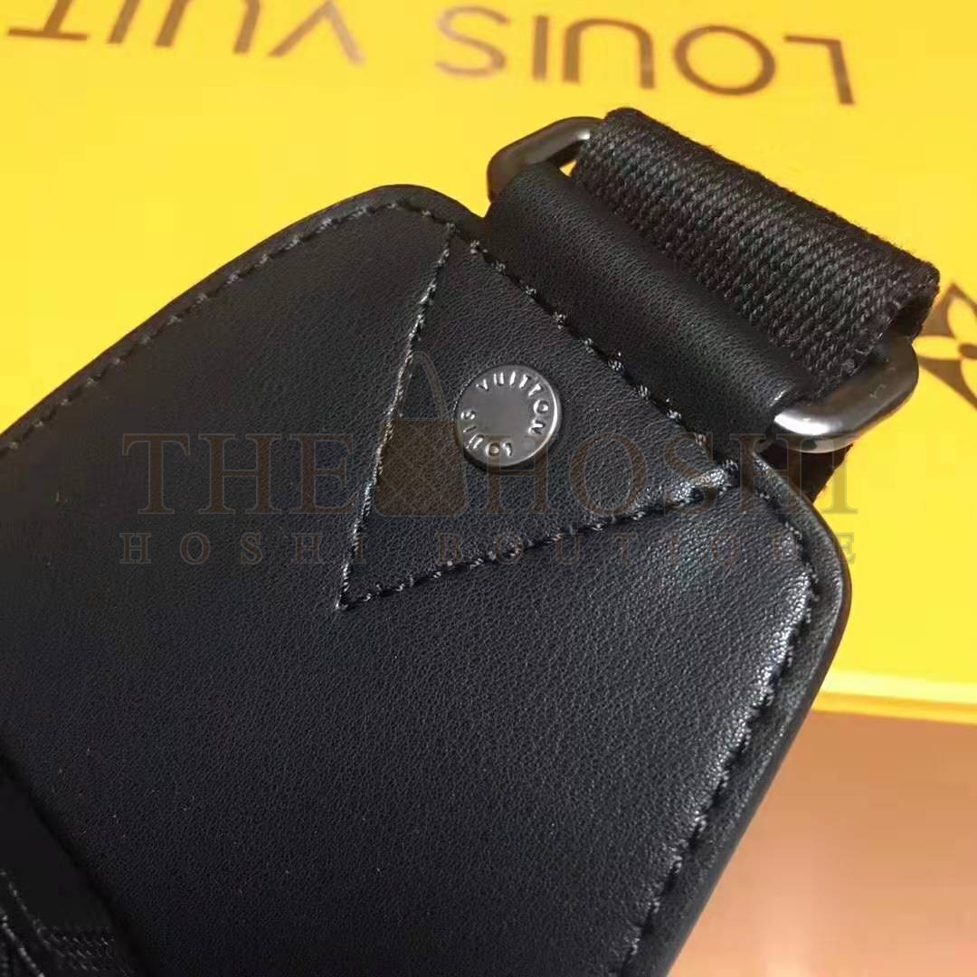 L0vis Vvtt0n LV Men Avenue Sling Bag in Damier Infini Leather-Black Master Quality