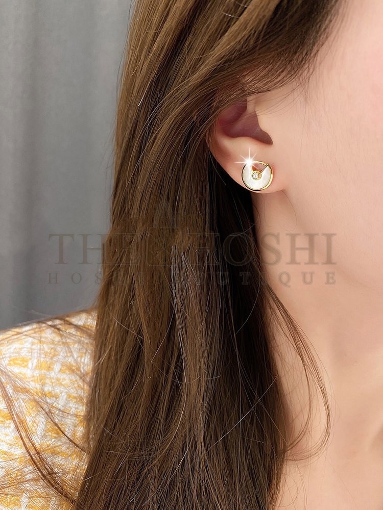 Ca*t1er Disc Earrings Master Quality