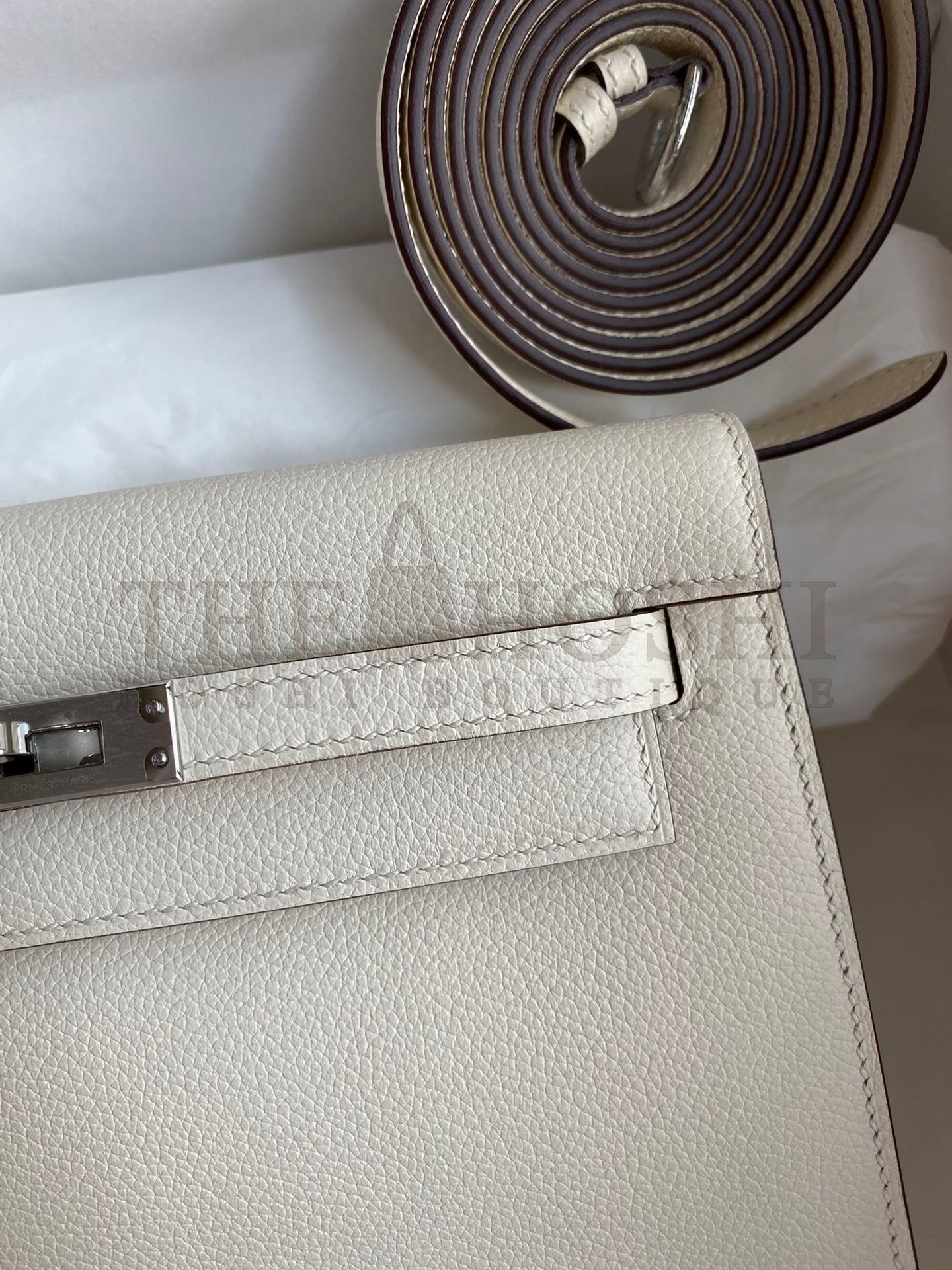 H**me5 Kelly Danse II Bag In Nata Evercolor Calfskin Master Quality