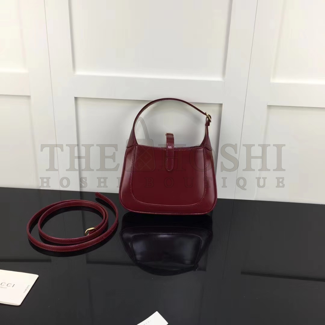 Gvc*1 Women Jackie 1961 Mini Shoulder Bag Red Leather Gold-Toned Hardware Master Quality