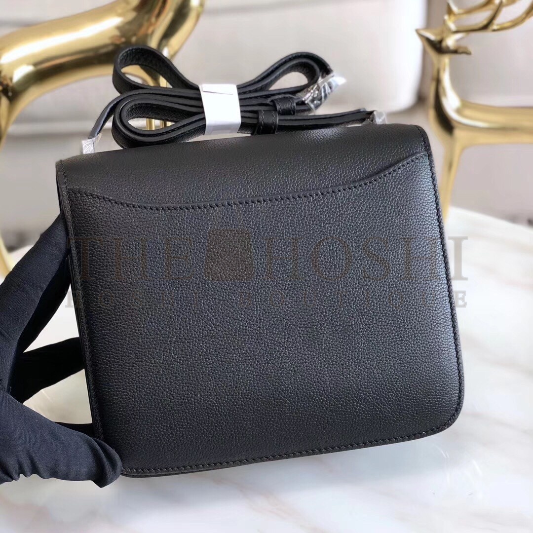 H**me5 2002 20cm Bag In Noir Evercolor Calfskin Master Quality
