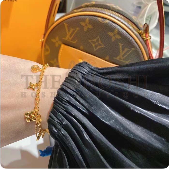 L0vis Vvtt0n Women LV Blooming S*pple Bracelet Brass Monogram Flowers LV Circle Master Quality