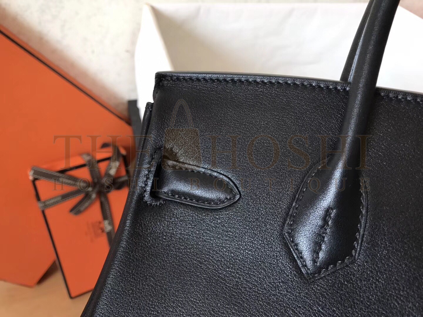 H**me5 Black Birkin 30cm Swift Handmade Bag Master Quality