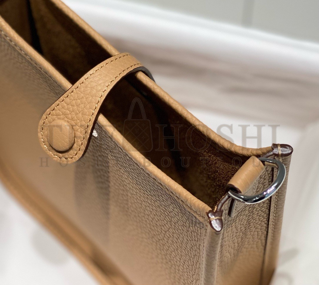 H**me5 Evelyne III TPM Bag In Chai Clemence Leather Master Quality