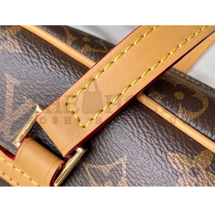 L0vis Vvtt0n LV Women Cité Handbag Monogram Coated Canvas Cowhide Leather Master Quality