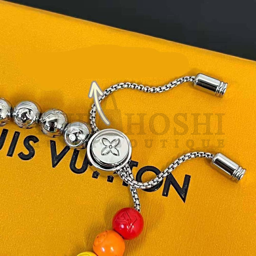 L0vis Vvtt0n Unisex LV Beads Bracelet Master Quality