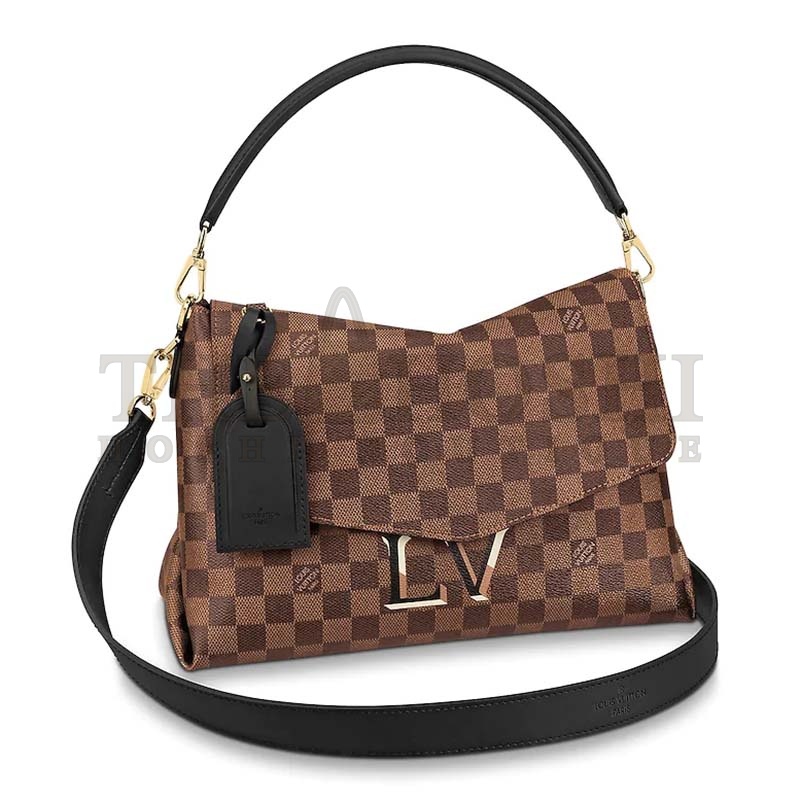 L0vis Vvtt0n LV Women Beaubourg Bag in Damier Ebene Canvas Master Quality
