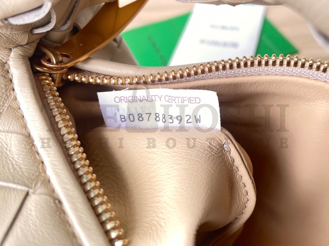 B0tt*ga Ven*ta BV Jodie Mini Bag In Porridge Intrecciato Lambskin Master Quality