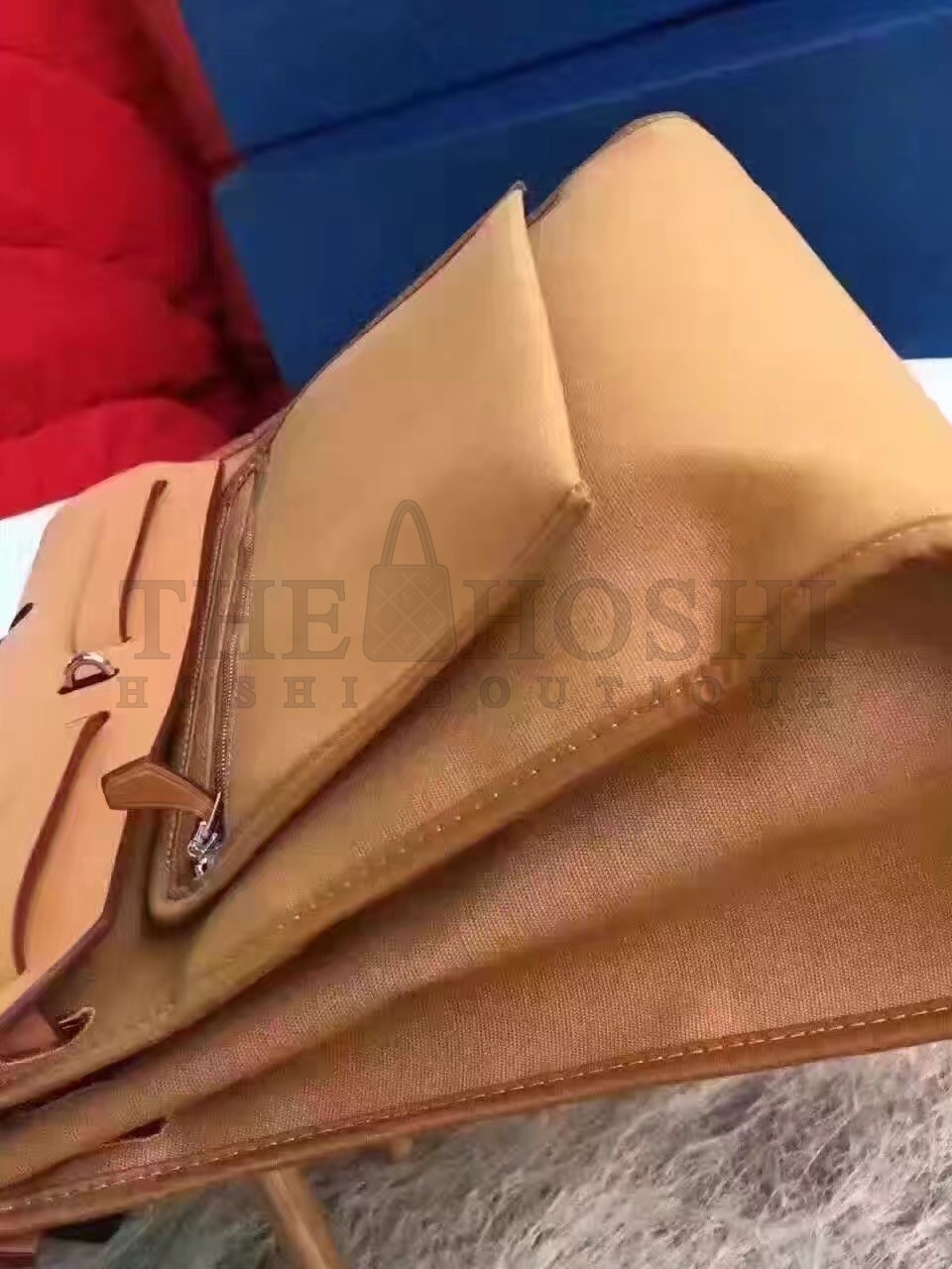 H**me5 Herbag Zip PM 31cm Bag In Caramel Canvas Master Quality