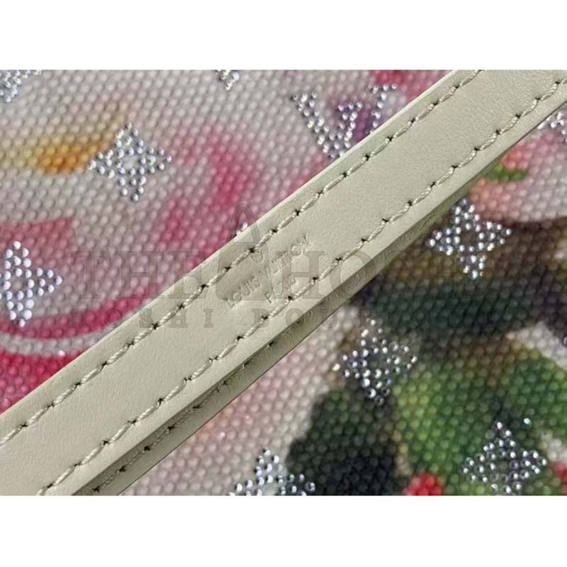 L0vis Vvtt0n LV Women Capucines BB Handbag Multicolor Satin Textile Crystals Lambskin Master Quality