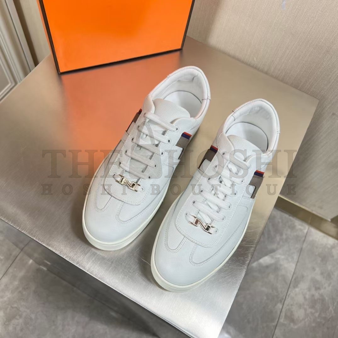 H**me5 Boomerang Sneakers In Multicolore White Leather Master Quality