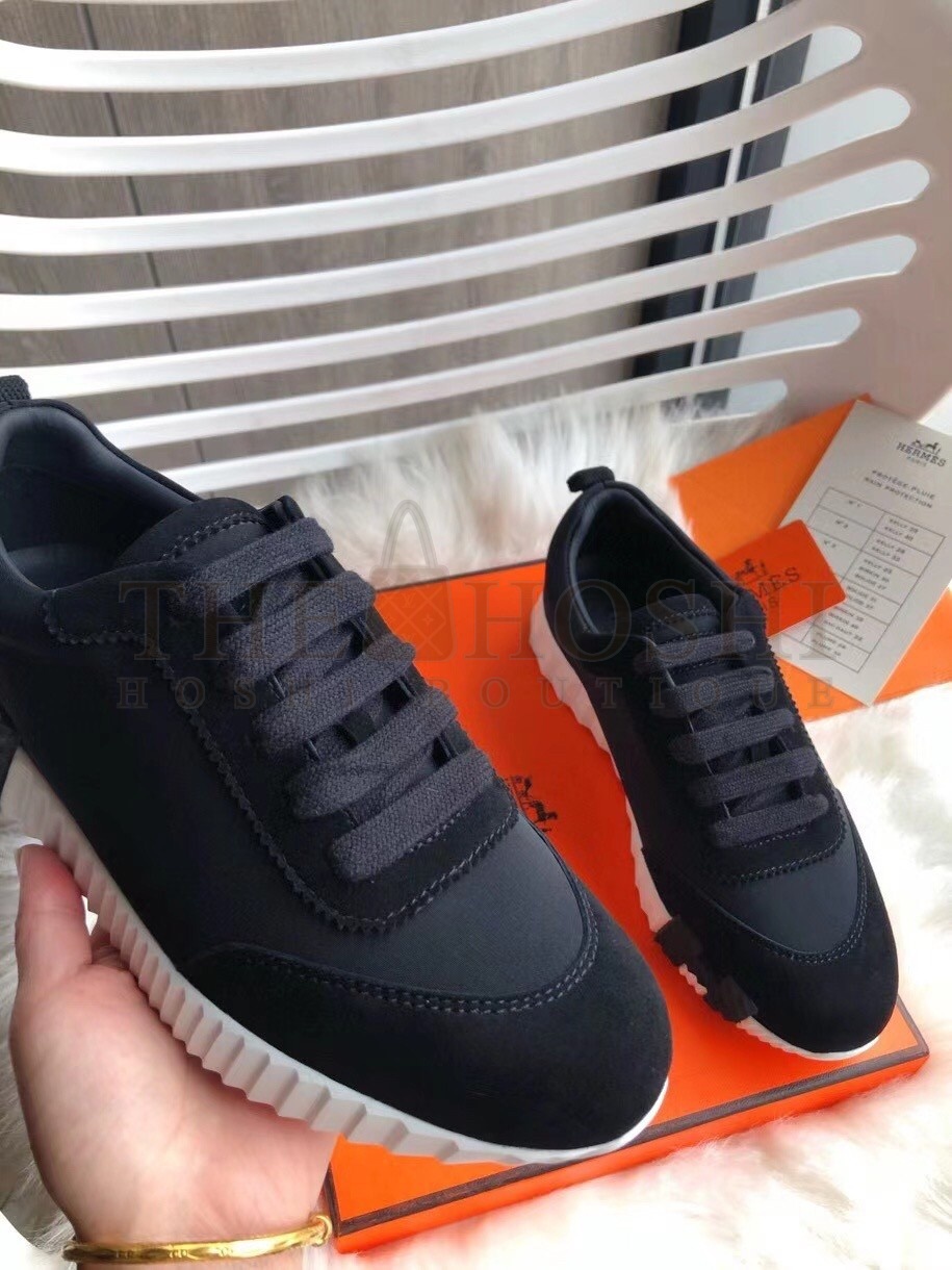 H**me5 Bouncing Sneakers In Black Canvas Master Quality