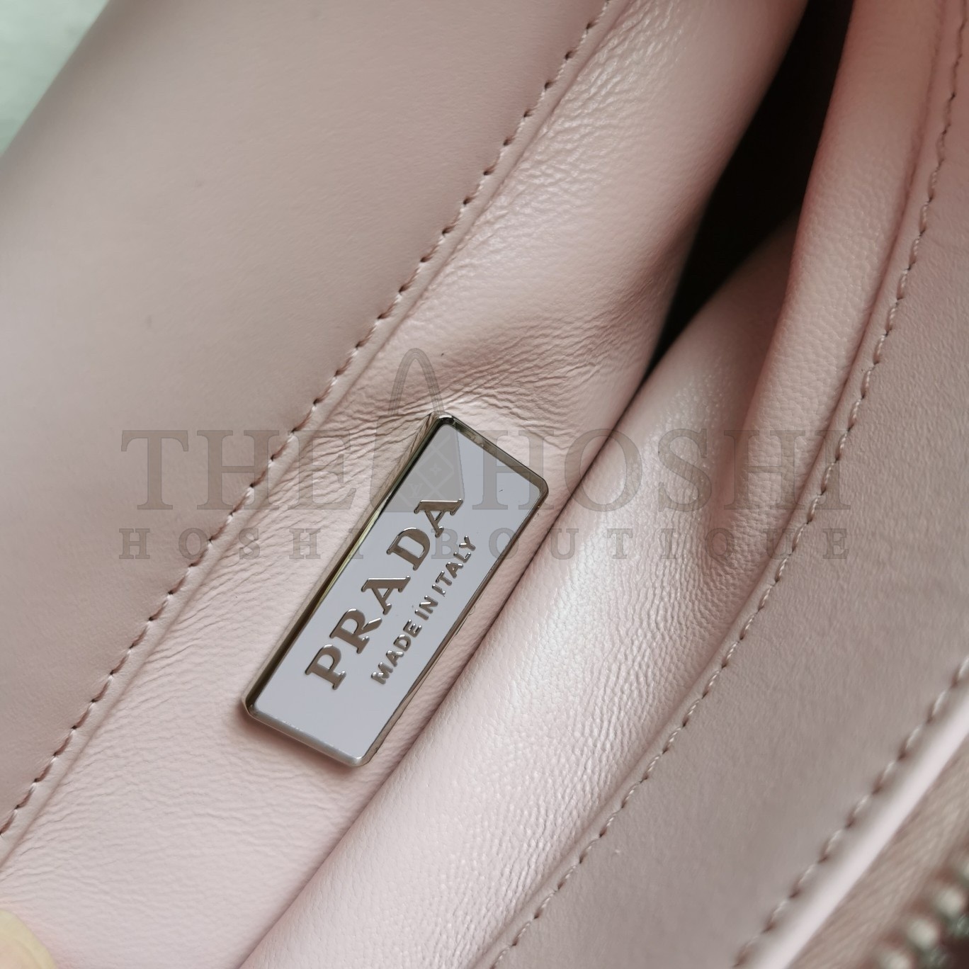 Pra*a S*pernova Small Shoulder Bag In Pink Leather Master Quality