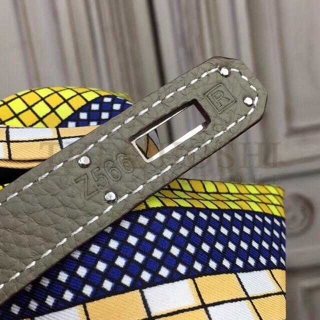 H**me5 Grey Clemence Jypsiere 28cm Bag Master Quality