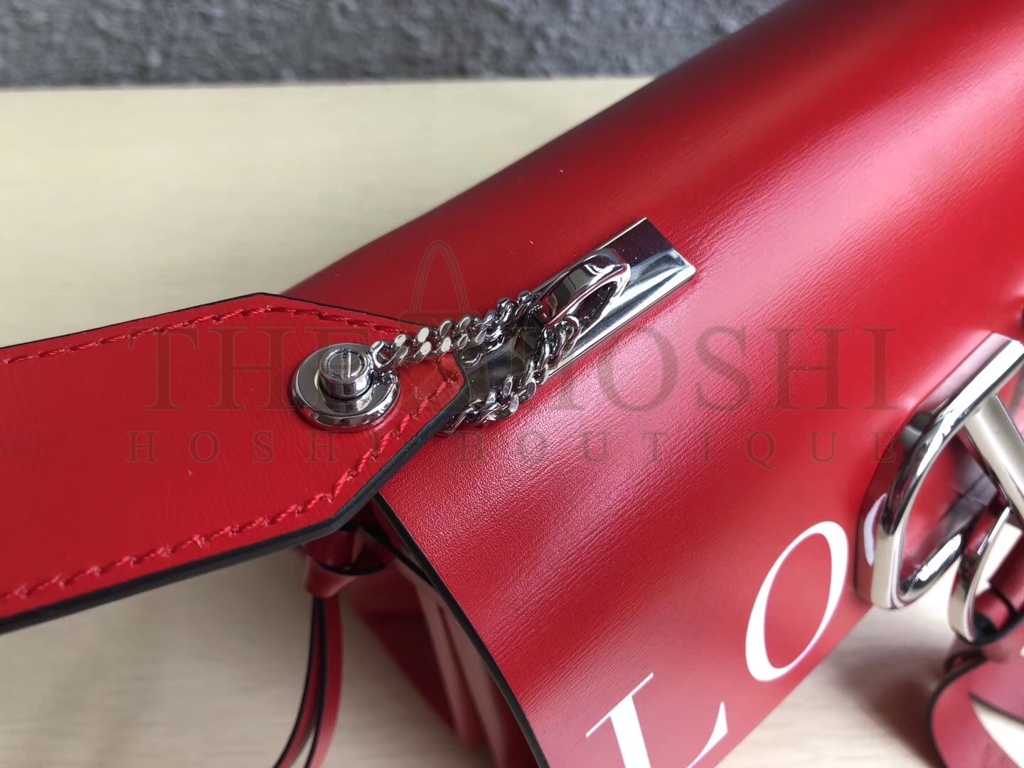 Va1e*ntin0 Small Love Vring Shoulder Red Bag Master Quality