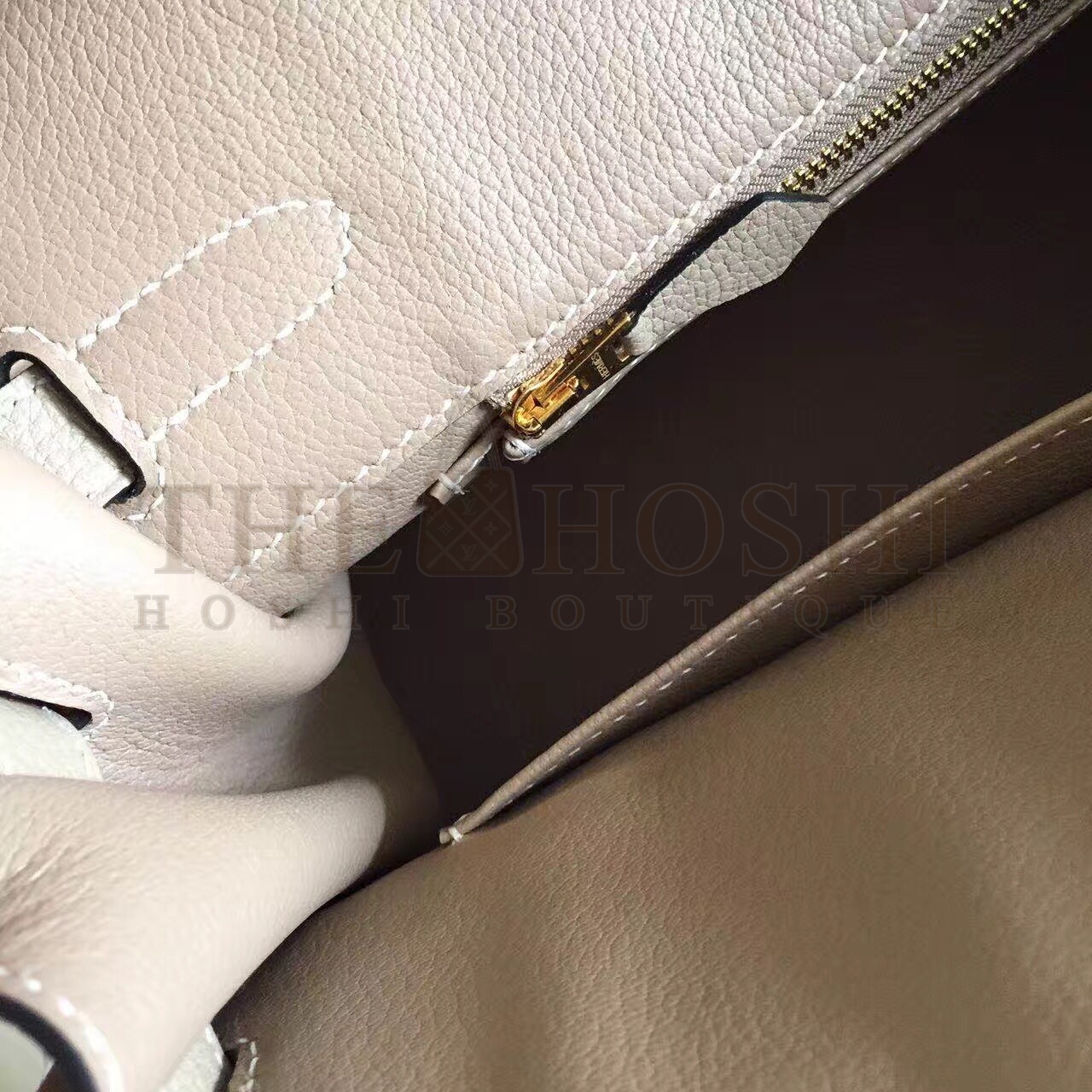 H**me5 Grey Birkin 30cm Clemence Handmade Bag Master Quality