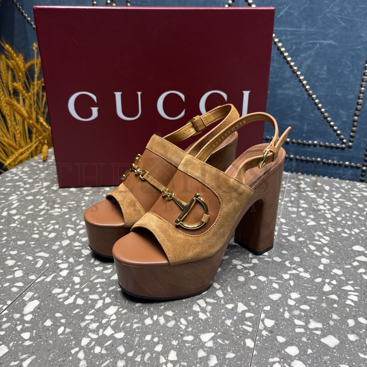 Gvc*1 GG Spring Summer 25 Platform Slide Sandals 35-41 Master Quality