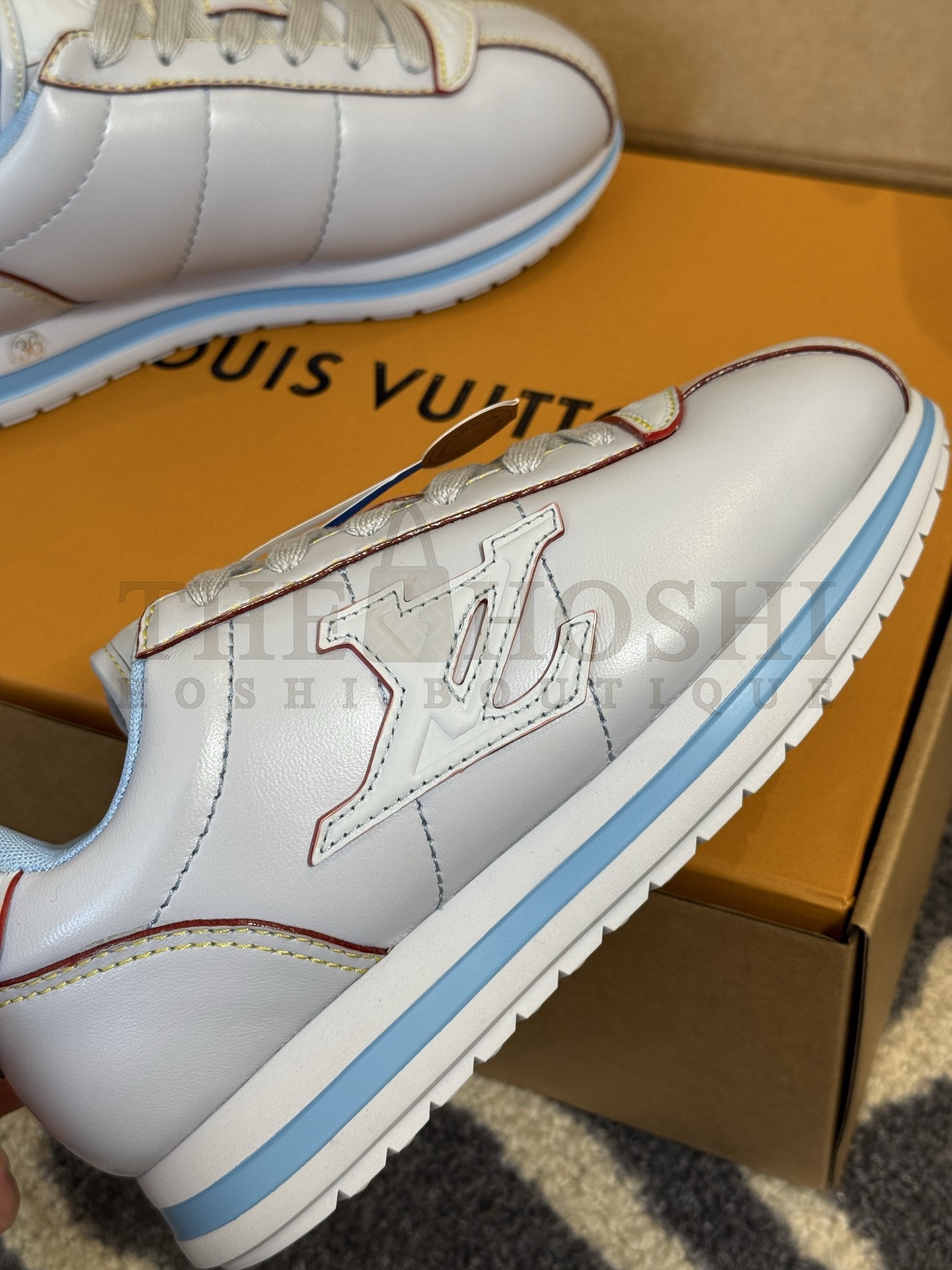 L0vis Vvtt0n LV x Nigo Butterscotch FW25 Monogram Calfskin Sneakers 35-45 Master Quality