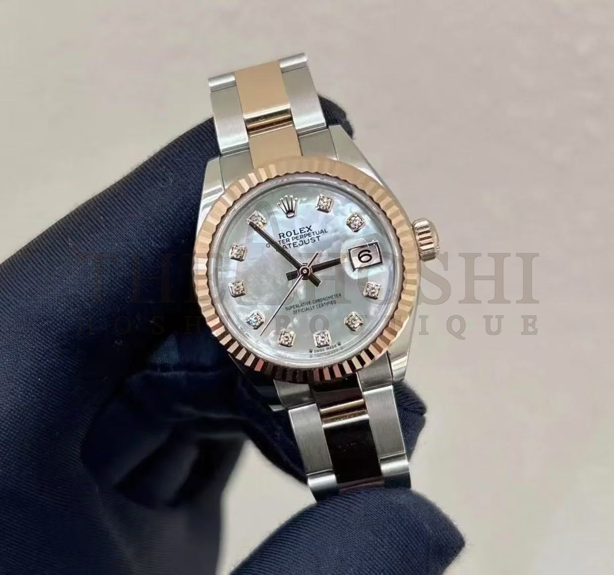 R01ex Lady-Datejust 28 Silver D1am0nd Watch 279383RBR-0007 Master Quality