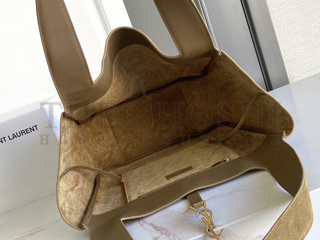 Sa1nt Lau*nt Bea Y51 Cabas Tote Bag in Suede Master Quality
