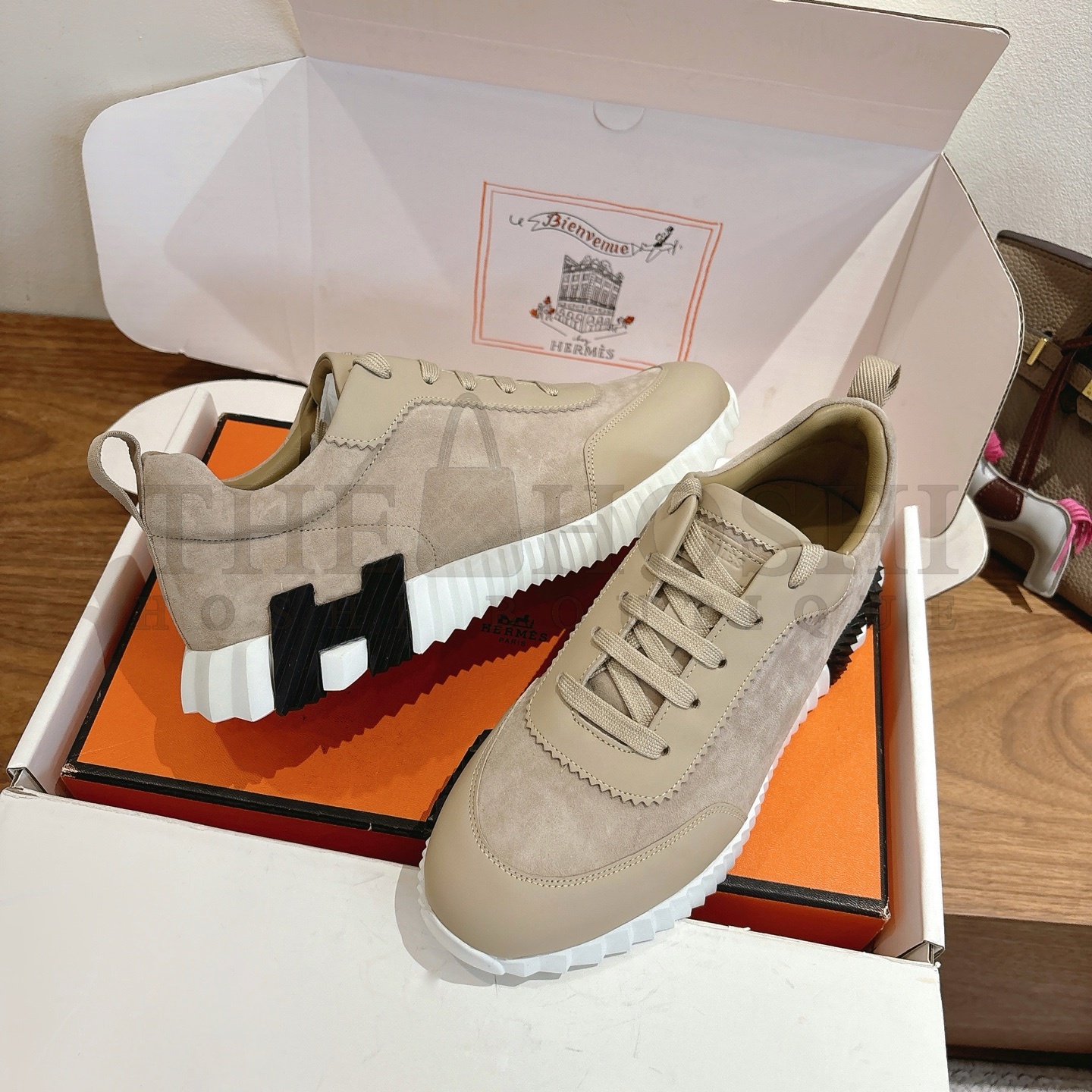 H**me5 Bouncing Sneakers in Leather Master Quality