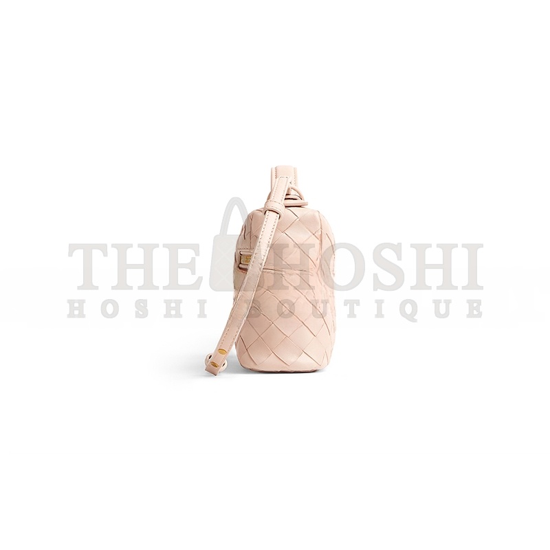 B0tt*ga Ven*ta BANG BANG INTRECCIATO LEATHER VANITY CASE 789109V3IV16805 (22*12.5*5cm) Master Quality