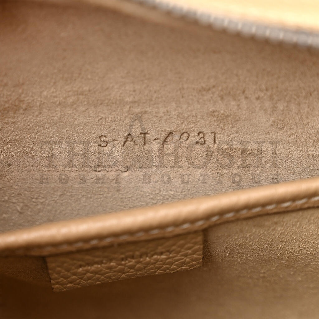 Ce1i*e DRUMMED CALFSKIN NANO LUGGAGE DUNE 1403304 (20*20*10cm) Master Quality