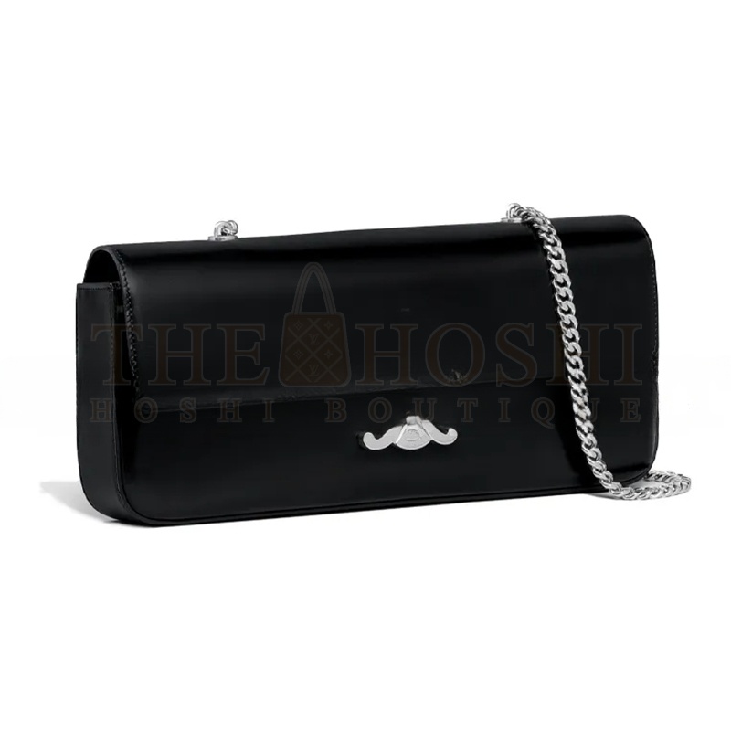 Ce1i*e CHAIN SHOULDER BAG IN TRIOMPHE CANVAS GLOSSY CALFSKIN 197413BF4.38SI (33*13*5cm) Master Quality