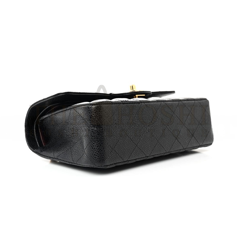 Ch**el CAVIAR QUILTED SMALL DOUBLE FLAP 1635765 (23*14*6cm) Master Quality
