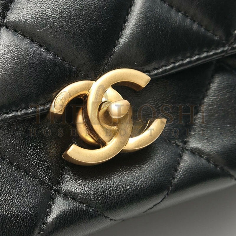 Ch**el MINI FLAP BAG AS5011 (23*16*9cm) Master Quality