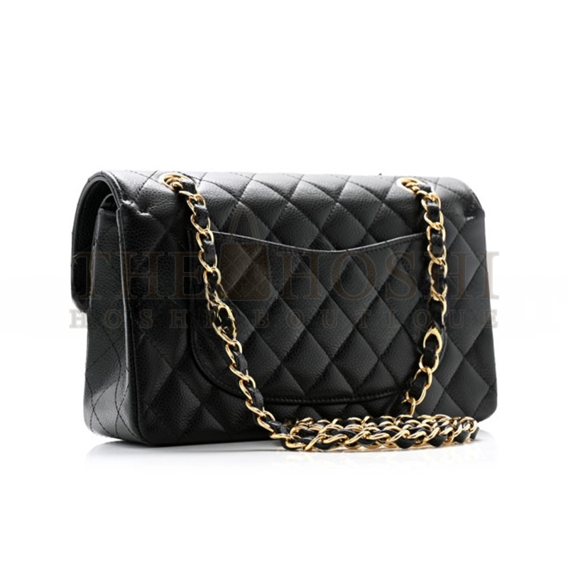 Ch**el CAVIAR QUILTED SMALL DOUBLE FLAP 1616881 (23*14.5*6cm) Master Quality
