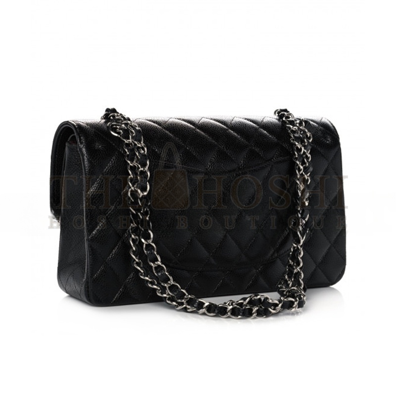 Ch**el CAVIAR QUILTED MEDIUM DOUBLE FLAP 1154144 (25*15*6cm) Master Quality
